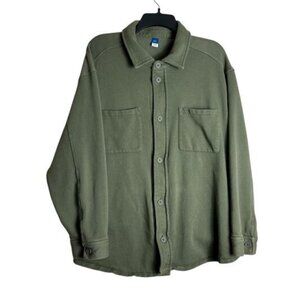 Old Navy XXL Green Fleece Women's Shacket